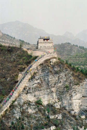 Mauer ohne Touristen