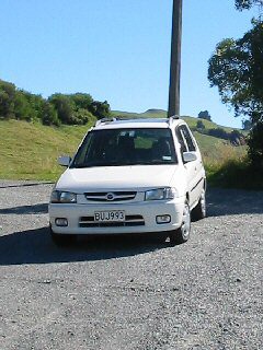 Mein Wagen auf der Südinsel