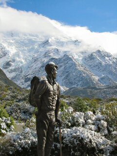 Erstbesteiger des Mt. Cook