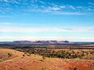 Blick auf Goose Bluf