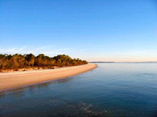 Abfahrt von Fraser Island