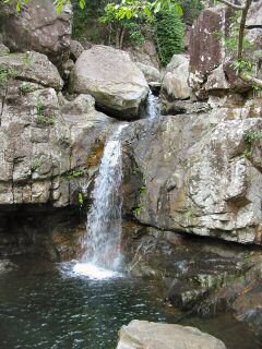 Kleiner Wasserfall